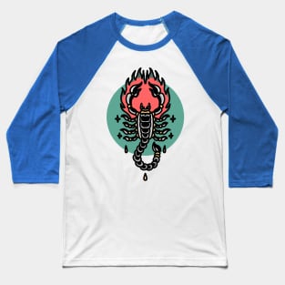 burning scorpion tattoo Baseball T-Shirt